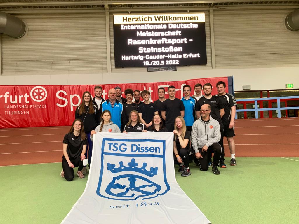 Internationale Deutsche Hallensteinstoßmeisterschaften in Erfurt 
